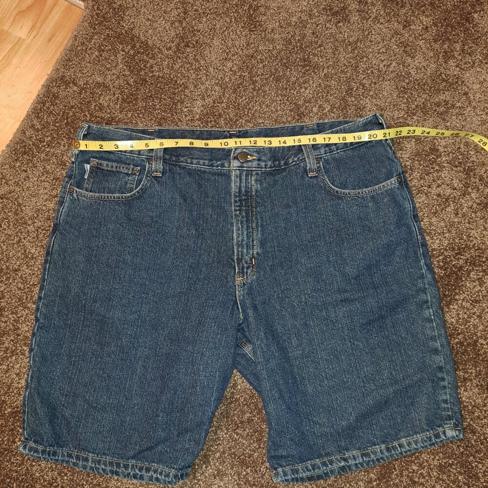 Carhartt Relaxed Fit 5 Pocket Denim Jean Shorts  size 42 - Picture 3 of 8